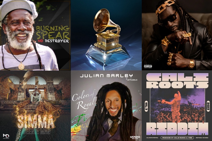 The five reggae albums competing for the Grammy
