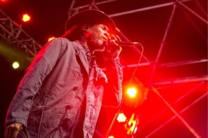 Vaughn Benjamin en su visita a Chile