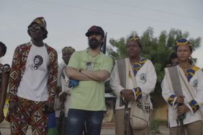 Damian Marley en el video de "My Sweet Lord"