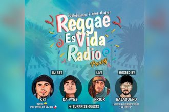 Reggae Es Vida Radio meets 7 years and will celebrate it with a party