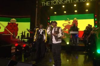YG Marley y Lauryn Hill en el Show de Jimmy Fallon