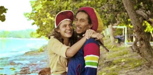 Bob Marley y Cindy Breakspeare