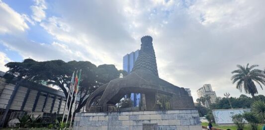 El León de Judá en Addis Abeba