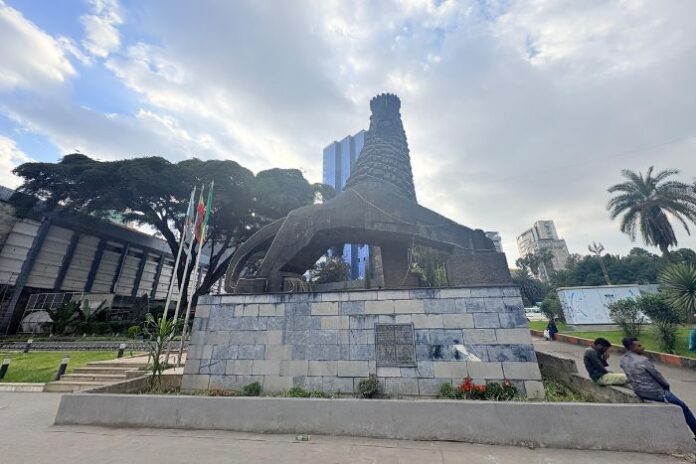 El León de Judá en Addis Abeba