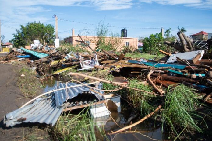 Una parte importante de Jamaica quedó destruida con el paso del Huracán Melissa