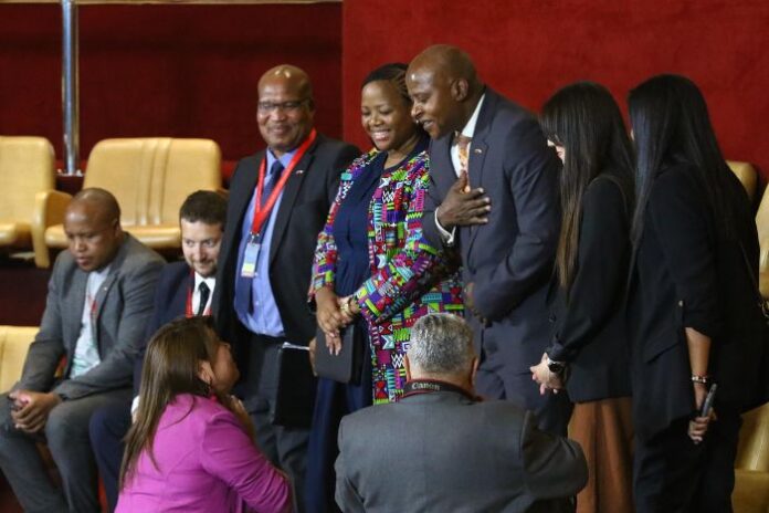 Embajador de Sudáfrica en el Congreso chileno