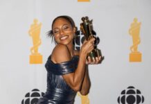 Naomi Cowan gana premio JUNO por Grabación Reggae del Año