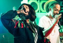 Protoje desató la euforia con un íntimo show en Santiago Protoje y Tippy I